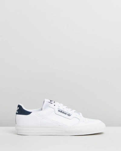 Adidas Originals Continental Vulc Sneakers In White