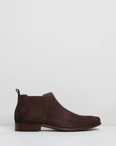 Julius Marlow Kick In Mocha Suede