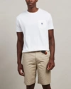 Polo Ralph Lauren Classic Fit Crew Neck Tee In White