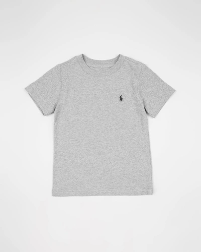 Polo Ralph Lauren Cotton Tee   Kids In Grau