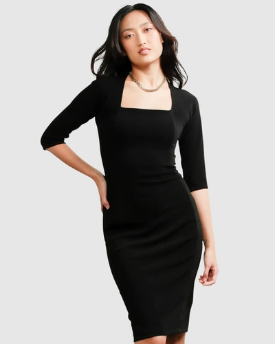 Sacha Drake Iris Dress In Black