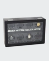 Wolf Viceroy 8 Piece Watch Winder In Black
