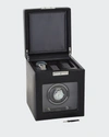 Wolf Viceroy Single Watch Winder With Storage In Black