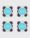 Sugarfina Dark Chocolate Toffee Almonds - Small Cube Kit (pack Of 4)