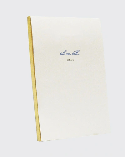 Bell'invito Tell Me, Doll Jotter Pad