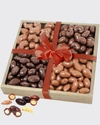 CHOCOLATE COVERED COMPANY BELGIAN CHOCOLATE COVERED ALMOND AND CASHEW TRAY