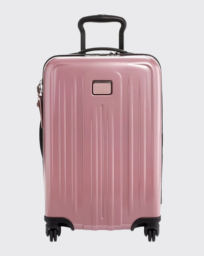 Tumi International Expandable Four-wheel Carry-on Luggage, Dusty Rose