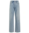 AGOLDE HIGH-RISE TAPERED JEANS