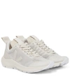 Rick Owens Grey Veja Edition Performance Sneakers In Pearl