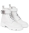 GIVENCHY TERRA LEATHER COMBAT BOOTS