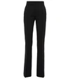Dorothee Schumacher Emotional Essence Pressed-crease Tailored Trousers In Pure Black