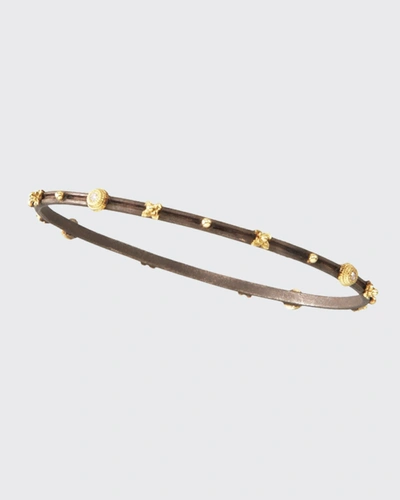 Armenta Oxidized Crivelli Station Bracelet