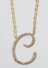 Lana 14k Malibu Diamond Initial Necklace