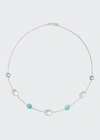 IPPOLITA ROCK CANDY LUCE 7-STONE CHAIN NECKLACE IN CASCATA
