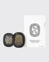 DIPTYQUE ROSES CAR FRAGRANCE DIFFUSER AND REFILL INSERT SET, 0.07 OZ.