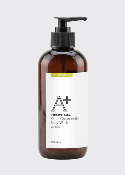 AGRARIA LEMON VERBENA A+ KELP + CHAMOMILE BODY WASH, 12 OZ./ 354 ML