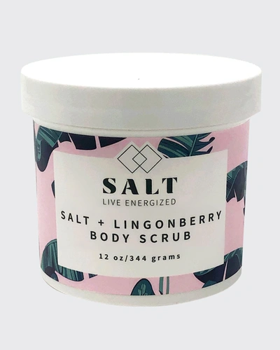 Salt Live Energized 12 Oz. Salt + Lingonberry Body Scrub