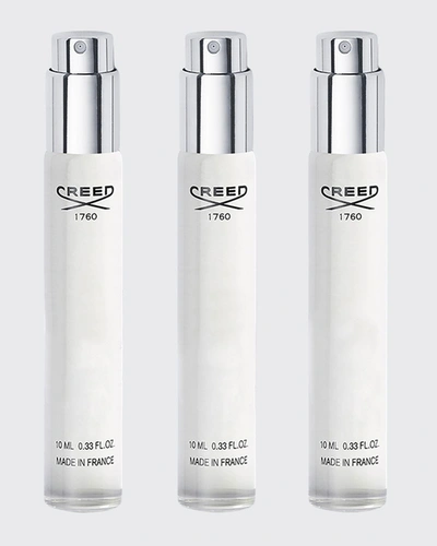 Creed Silver Mountain Water Atomizer Refill Set, 3 X 10 ml