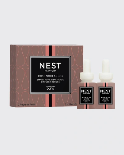 Nest New York Rose Noir & Oud Wall Diffuser Refill Duo