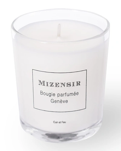 MIZENSIR 3 OZ. CUIR ET FEU CANDLE