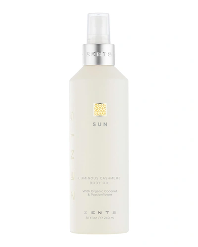 Zents 8.1 Oz. Sun Luminous Cashmere Body Oil