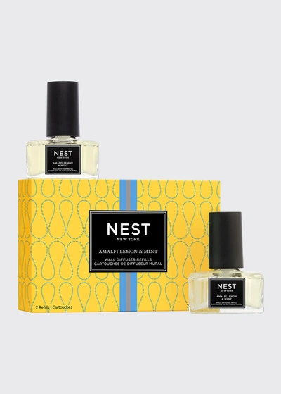 NEST NEW YORK AMALFI LEMON AND MINT WALL DIFFUSER REFILL