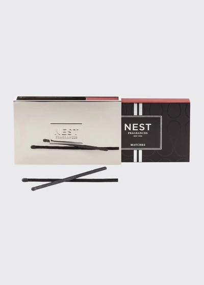 Nest New York Matchbox Set With Silver Holder