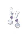 Ippolita Small Silver Lollitini Three-stone Earrings