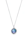 Ippolita Lollipop Diamond Bezel Clear Quartz Pendant Necklace