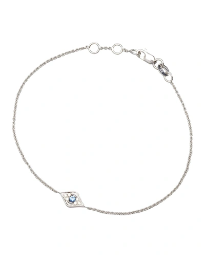 Sydney Evan Mini Diamond Evil Eye Bracelet