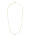 Jude Frances 18k Gold Hammered Circle Chain Necklace, 18"l