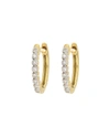 Jude Frances Delicate Provence Champagne Hoop Earrings, Gold