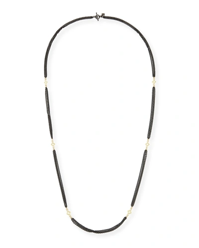 Armenta Old World Three-strand Cable Chain Necklace