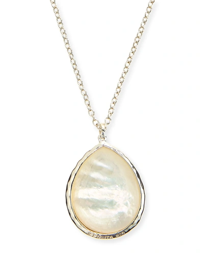 Ippolita Sterling Silver Teardrop Pendant Necklace, Mother-of-pearl
