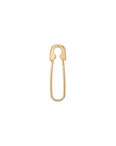 Zoe Lev Jewelry 14k Gold Safety Pin Earring, Single