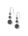 Ippolita Small Silver Lollitini Three-stone Earrings