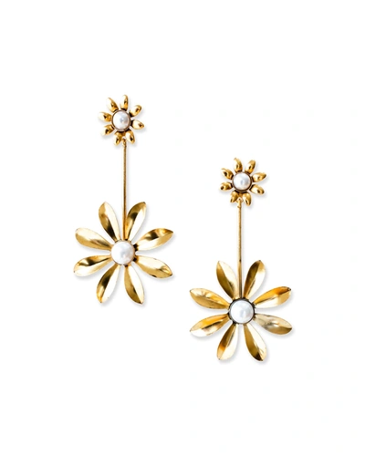 Elizabeth Cole Emmalyn Flower Earrings