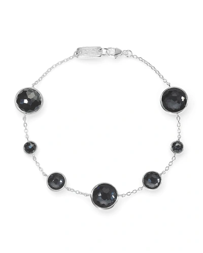 Ippolita Lollipop 7-station Bracelet In Eclipse