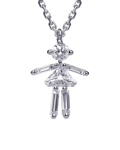 Little Ones Paris Diamond Girl Necklace