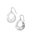 Ippolita Classico Crinkle Small Open Teardrop Earrings