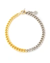Ben-amun Two-tone Link Necklace In Gold/silver