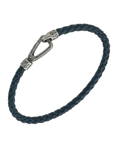 Marco Dal Maso Men's Lash Thin Leather Bracelet