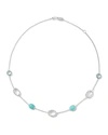 Ippolita Rock Candy Luce 7-stone Chain Necklace In Cascata