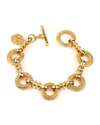 Ben-amun Textured Chain Bracelet