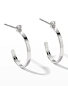Lana Solo Diamond Hoop Earrings