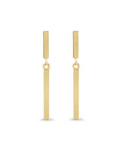 Jennifer Meyer Short And Long Bar Earrings