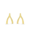 Jennifer Meyer Mini Wishbone Stud Earrings