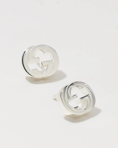 Gucci Interlocking G Stud Earrings