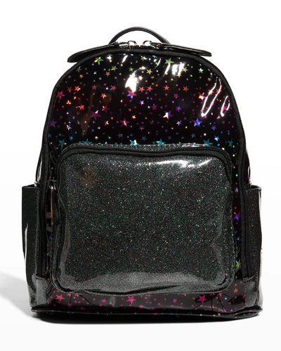 Bari Lynn Kid's Metstar Glitter Backpack