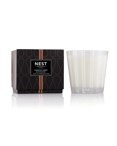 Nest New York 47.3 Oz. Moroccan Amber Luxury 4-wick Scented Candle